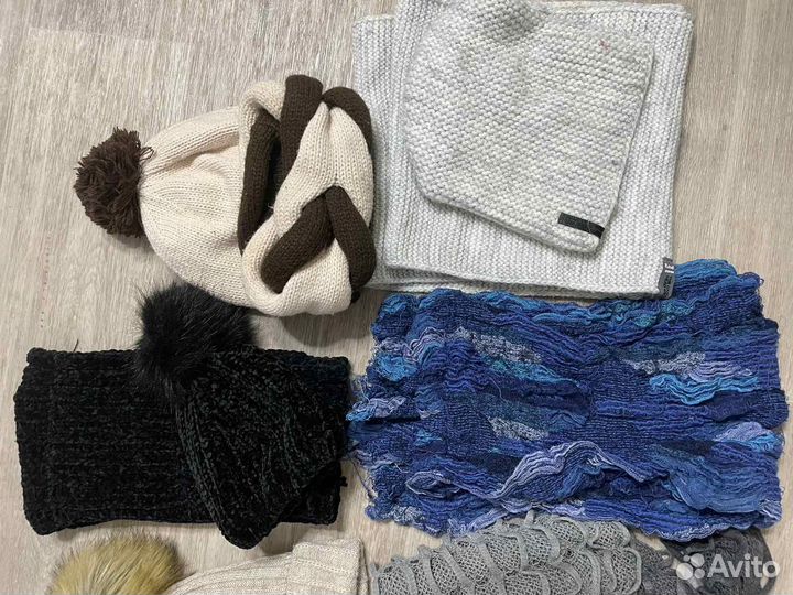 Шапки, шарфы женские