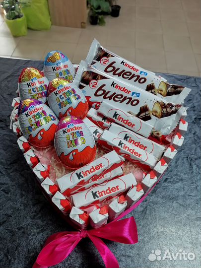 Сладкие букеты из конфет