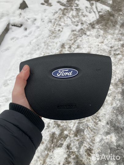 Руль и подушка ford focus 2