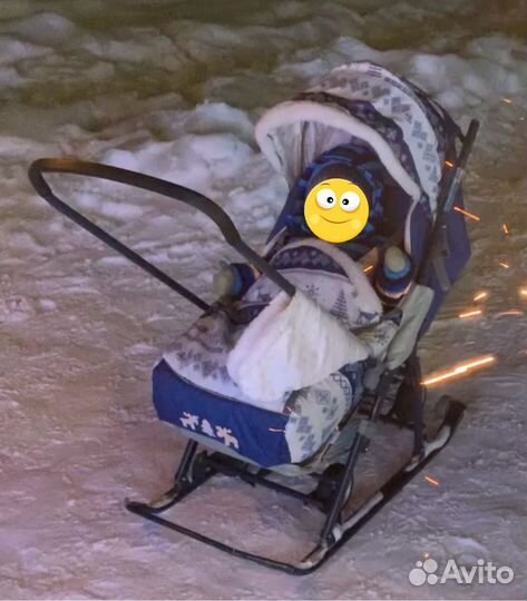 Санки коляска