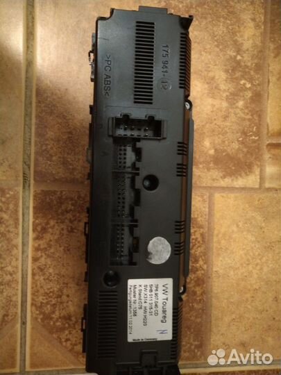 Блок климата туарег 7P6 907 040 BR, CF,CD