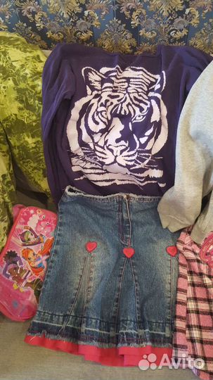 Пакет вещей на девочку 8-9 лет