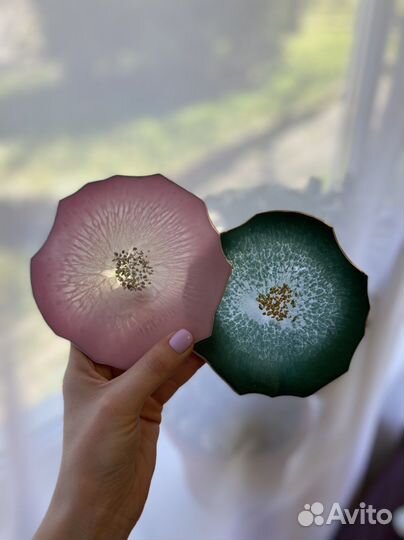 Подстаканники из эпоксидной смолы