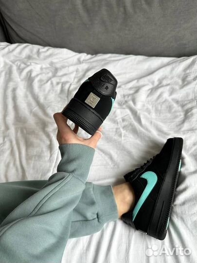 Кроссовки nike air force 1 low tiffany co