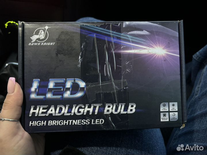 LED лампы dawn knight K5C mini H7