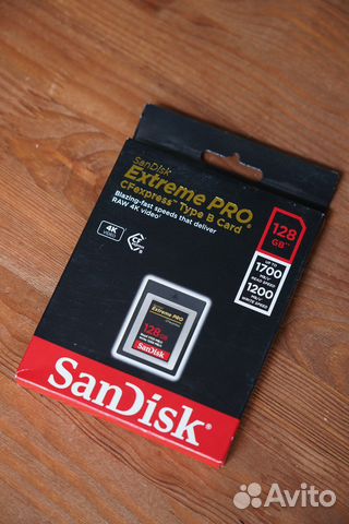 SanDisk Extreme PRO 128GB CFexpress Type-B