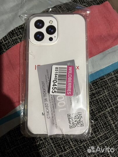 Чехол на iPhone 13 pro max прозрачный