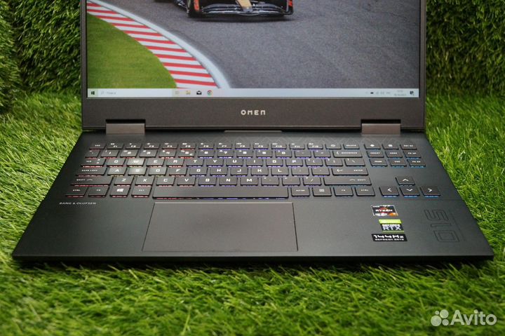 Пушка HP Omen / Ryzen 8 яд / 16 / 1000 / RTX 2060