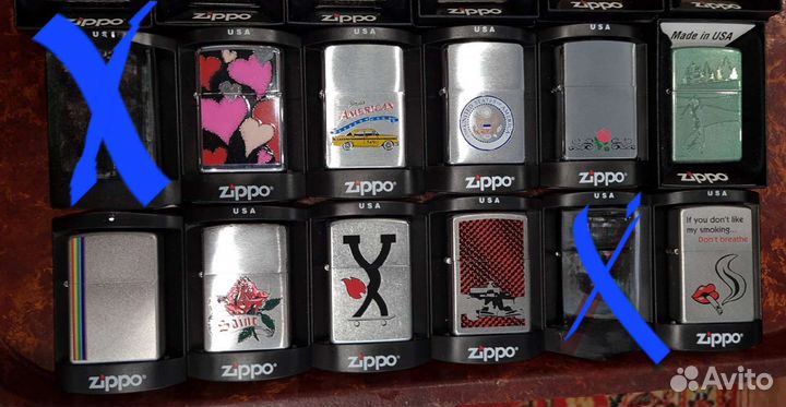 Зажигалки zippo
