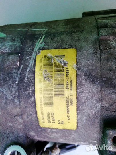 Компрессор кондея 2.0 дизель Форд Фокус 2