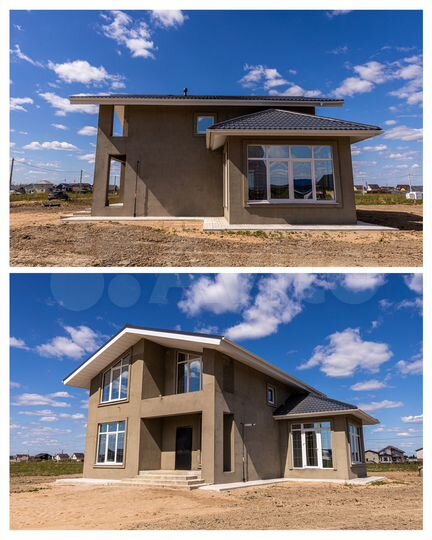 Коттедж 170,5 м² на участке 12 сот.