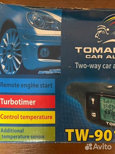 Сигнализация с автозапуском Tomahawk TW9010