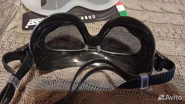 Очки полумаска для плавания Cressi cobra