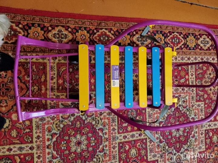 Детские санки с колесами