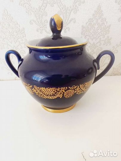 Чайный сервиз cobalt лфз СССР