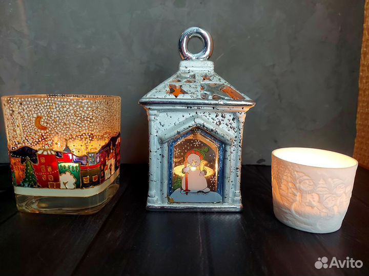 Подсвечник новогодний