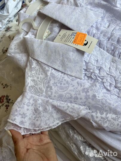 Новая блузка школьная для дев 10,11,12,13 14 лет