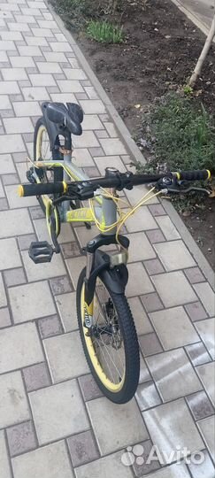 Велосипед горный скоростной 20 колёса