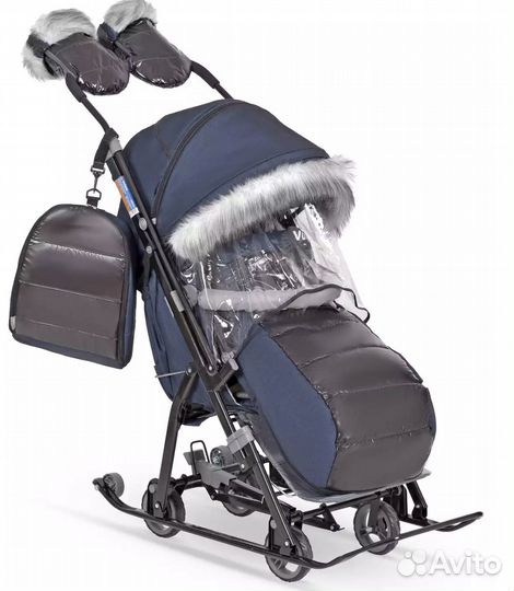 Коляска санки