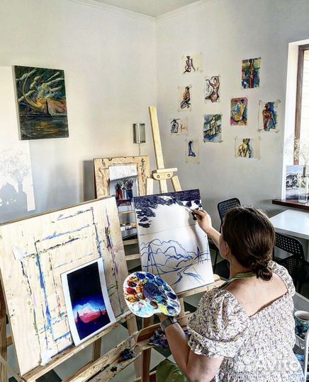 Мастер-класс по живописи для взрослых