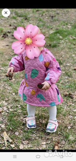 Платье next теплое, 80-86