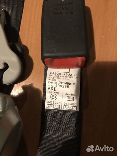 Ремень безопасности Suzuki SX4 правый