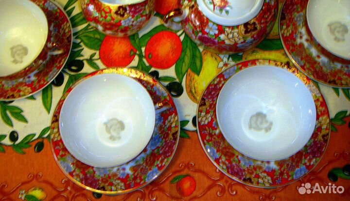 Чайный сервиз Yamasen с литофанией 