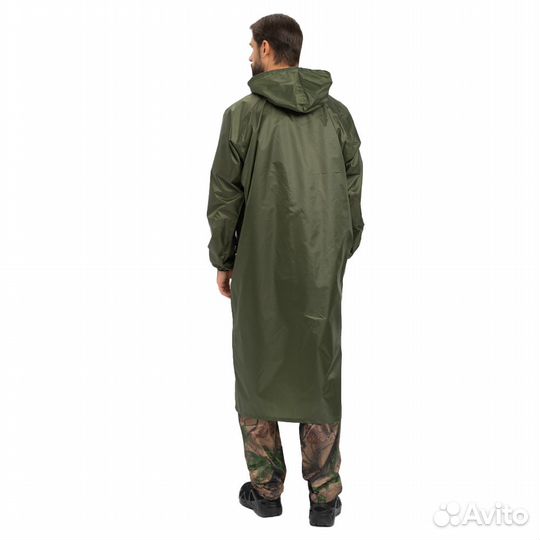 54027 Плащ ввз Huntsman таффета зеленый