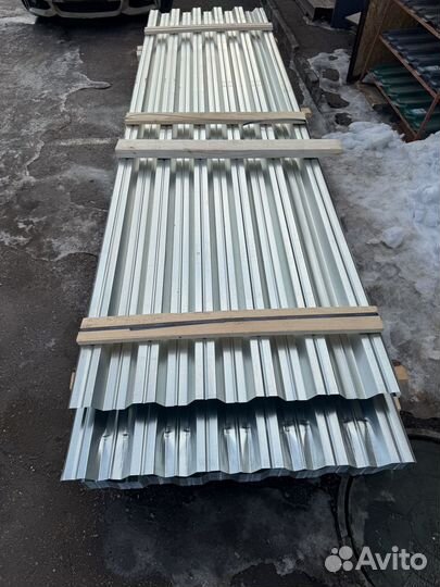 Профнастил оцинкованный Северсталь нс35 05мм