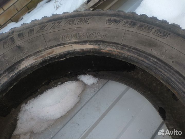 Шина зимняя 165R14 LT грузовая