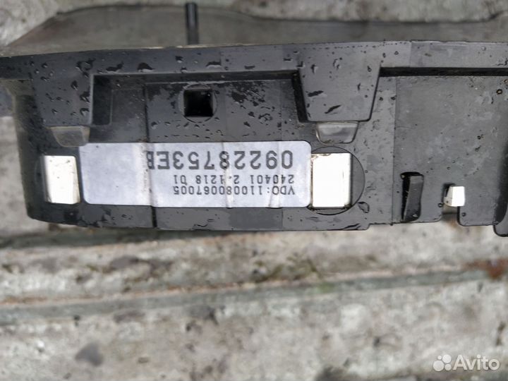 Панель приборов Opel Astra G