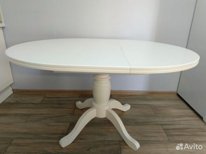 Стол обеденный круглый раздвижной