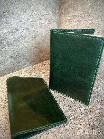 Обложка на паспорт натуральная кожа