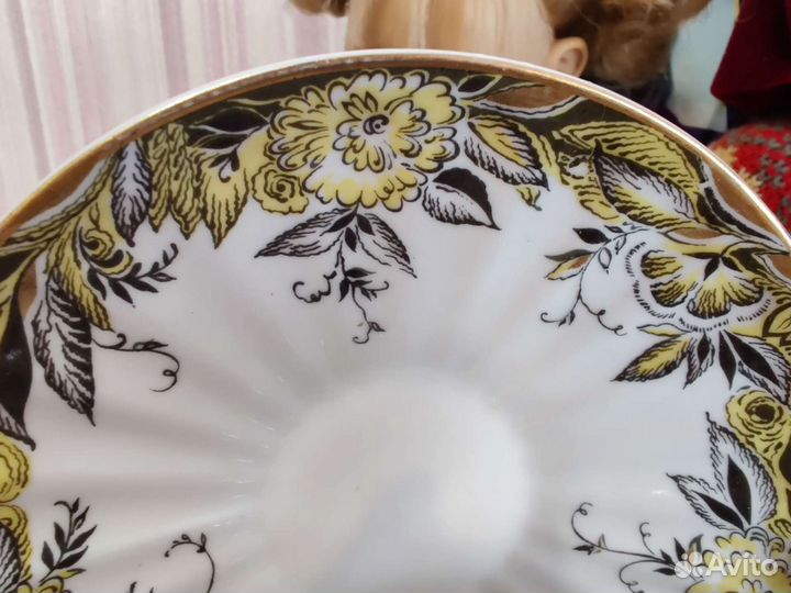 Чайно-кофейная пара легендарного фарфора лфз