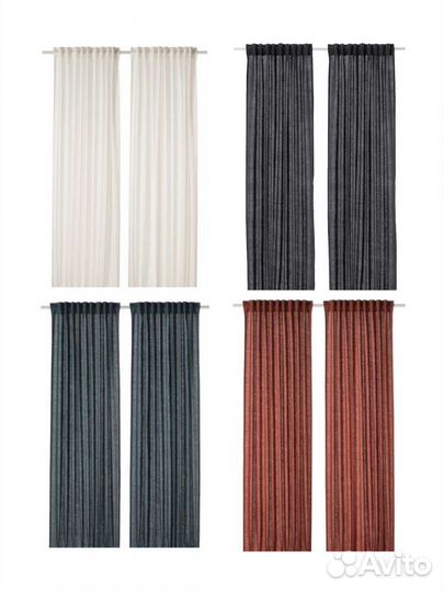 Гардины Dytag IKEA лён дютог