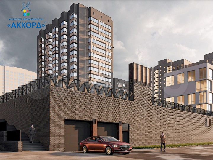 2-к. квартира, 47 м², 2/9 эт.