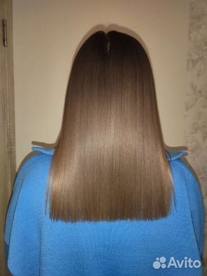 Кератиновое выпрямление ботокс нано окрашивание