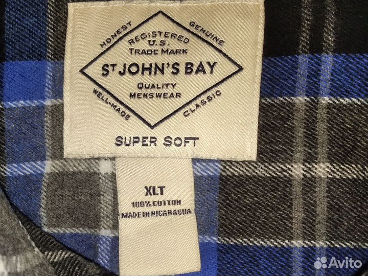 Фланелевая Рубашка Saint John Bay Xl USA Carhartt