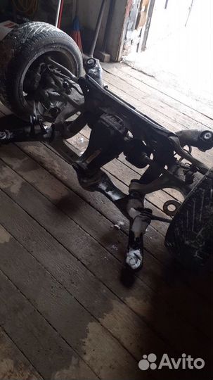 Мост задний Ауди А4 квадро