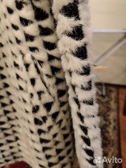 Жакет иск. мех 48 р шерсть 70% отправлю avito