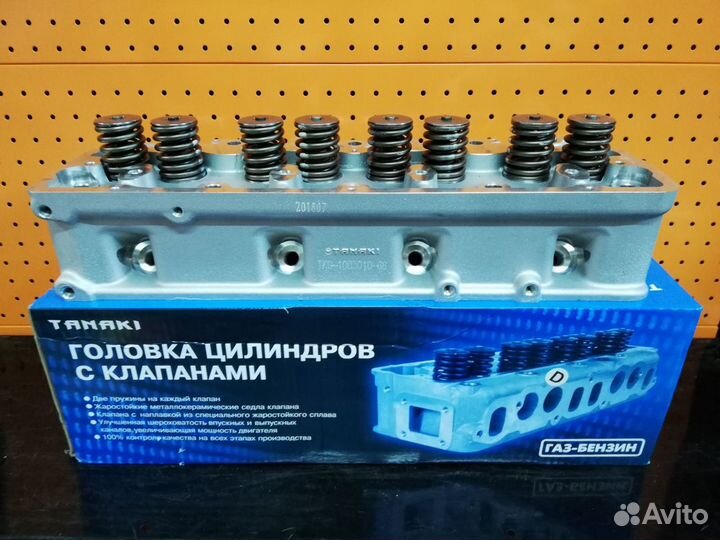 ГБЦ tanaki 4216 газ-бензин