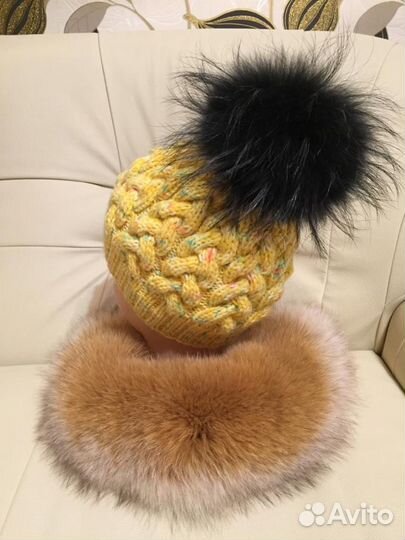 Шапка вязаная