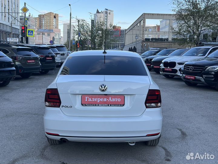 Volkswagen Polo 1.6 AT, 2019, 77 495 км