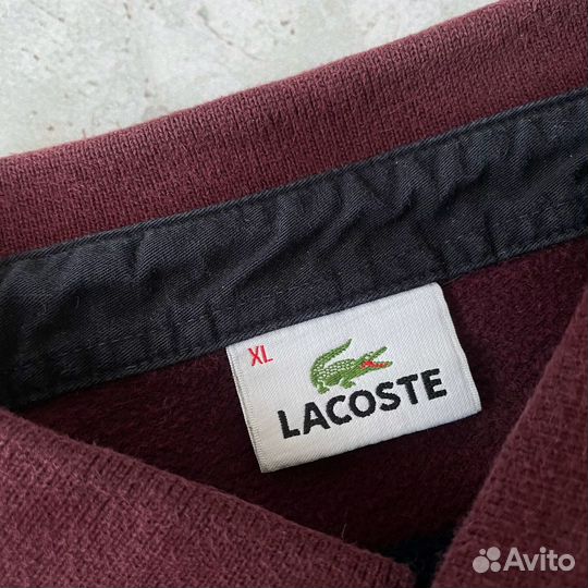 Lacoste L-XL Мужская Плотная Регбийка