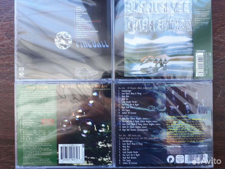 CD диски Deep Purple