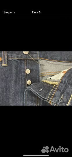 Джинсы levis 501 premium