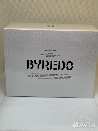 Духи byredo Bal d'Afrique оригинал