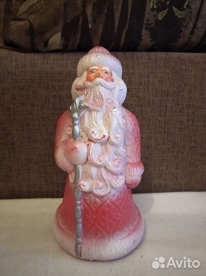 Дед Мороз пластмассовый СССР