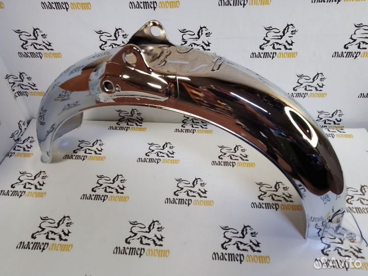 Крыло заднее для мопеда Alpha хром