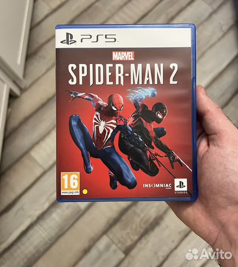 Spider man 2 ps5 диск